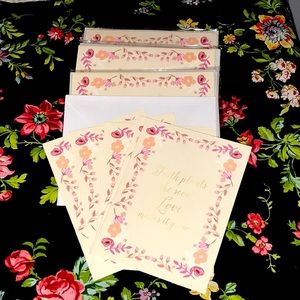 5/$25🆕40pk Faith/Love Notecards +Envelopes